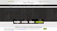 Desktop Screenshot of hotelbanysorientals.com